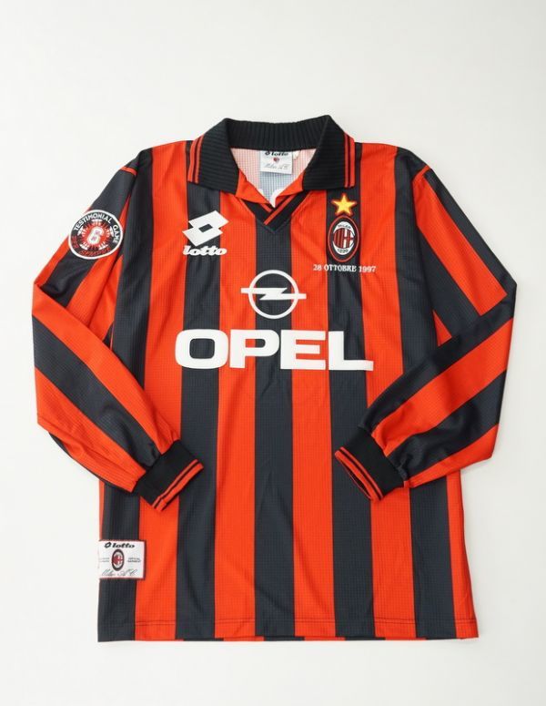 AC ミラン バレージモデル ACミラン フランコ バレージ 直筆サイン