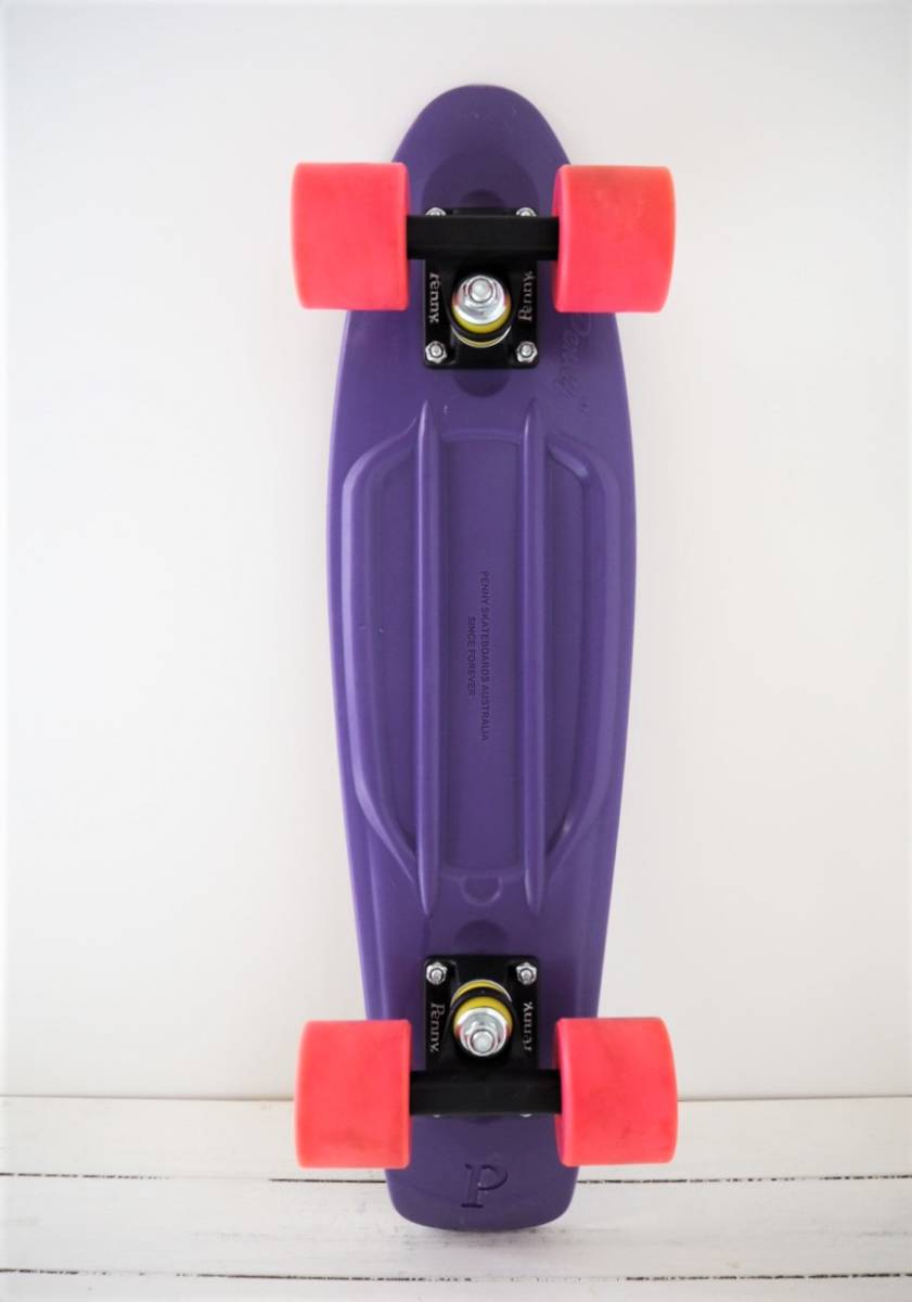 Penny 22インチ/パープル ピンク スケートボード ムラスポ Penny
