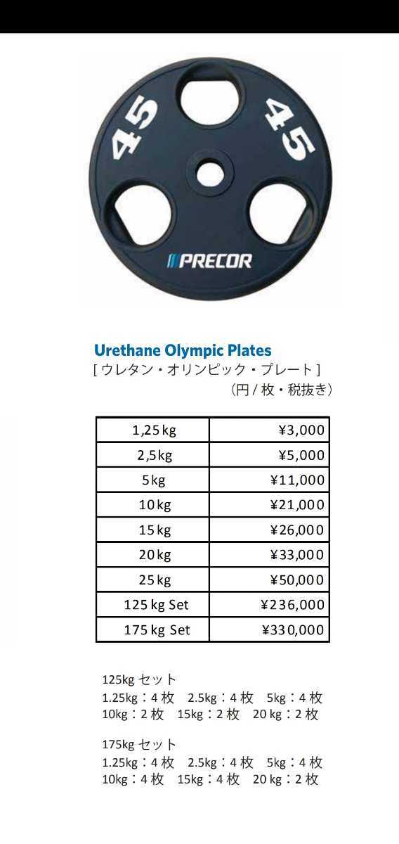 KONG 20kg オリンピックウレタンバーベル用プレート ×1枚 ① 【公式通販】