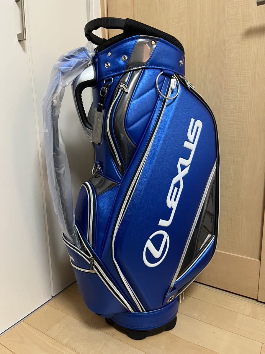 LEXUS レクサス ゴルフ キャディバッグ9型【ブルーカモ】美品！ Yahoo