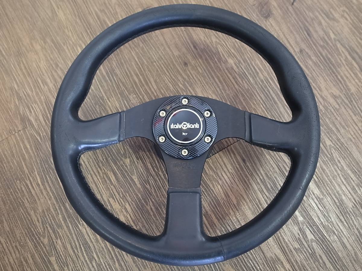 IMOLA/イモラ】ハンドル 本体 車 部品 ステアリング パーツ ブラック