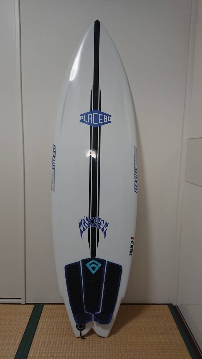 極上美品 PLACEBO DIABLO-X サイズ5.8 プレセボサーフボード