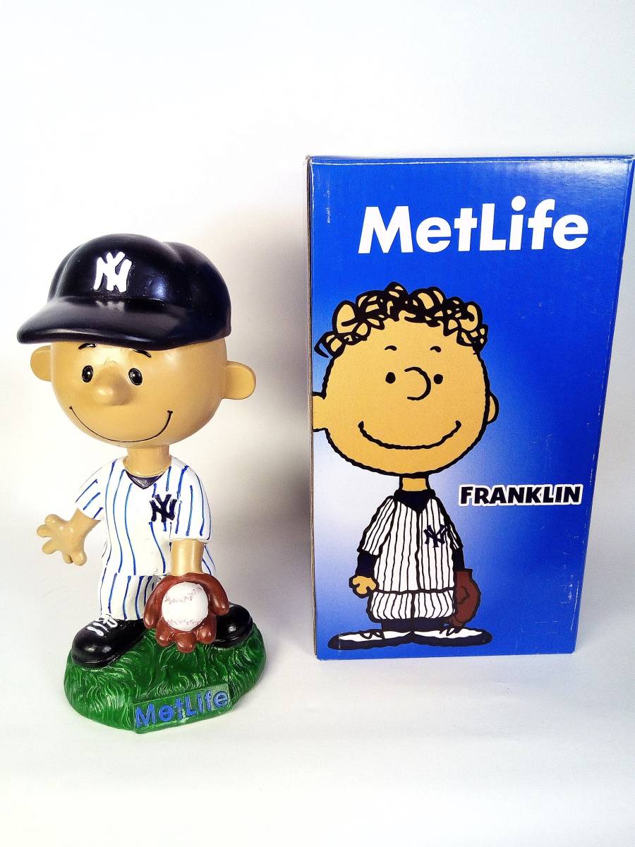 MetLife MetLife ボブルヘッドフィギュア スヌーピー フランクリン