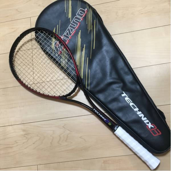希少品【MIZUNO】TECHNIX 03 ソフトテニスラケット ケース付き 【公式