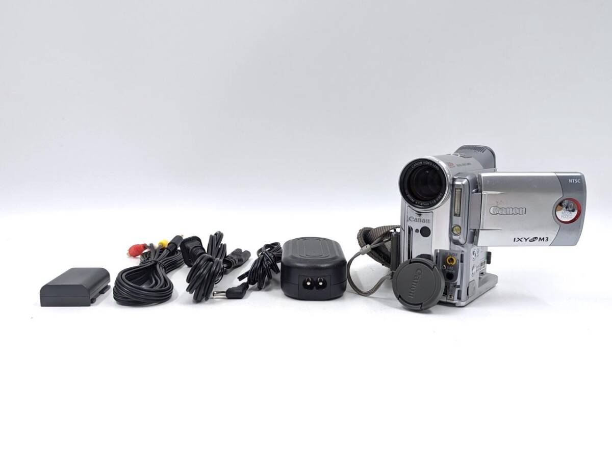 動作良品 Canon IXY DV M5 miniDV ビデオカメラ ダビングに miniDVの