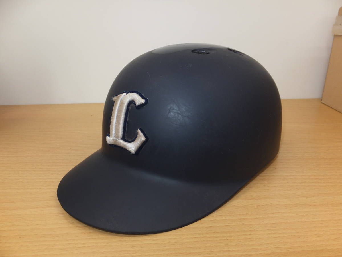 西武ライオンズ 森友哉 実使用 キャッチャー ヘルメット 直筆サイン 森