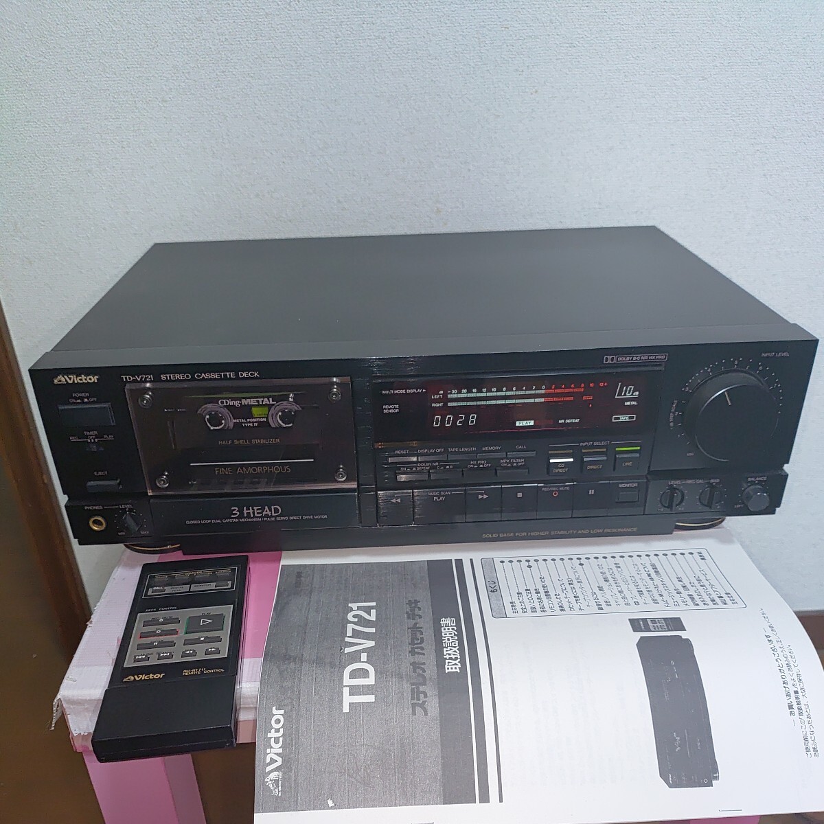 Victor ビクター TD-V631 カセットデッキ 【公式通販】