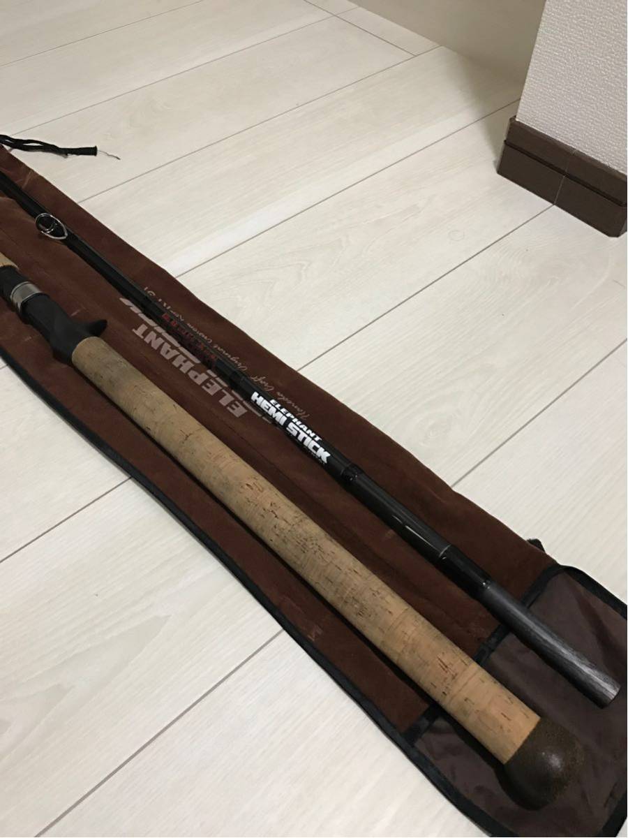 極美品】ハネダクラフト ヘミスティック RT-91 エレファント 雷魚