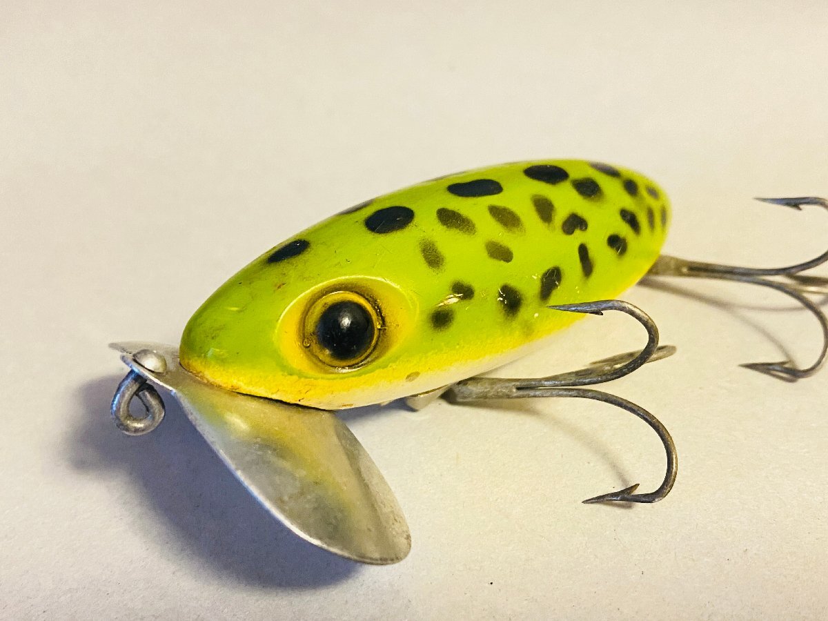 希少 フレッドアーボガスト ウッドジッターバグオリジナル プラリップ