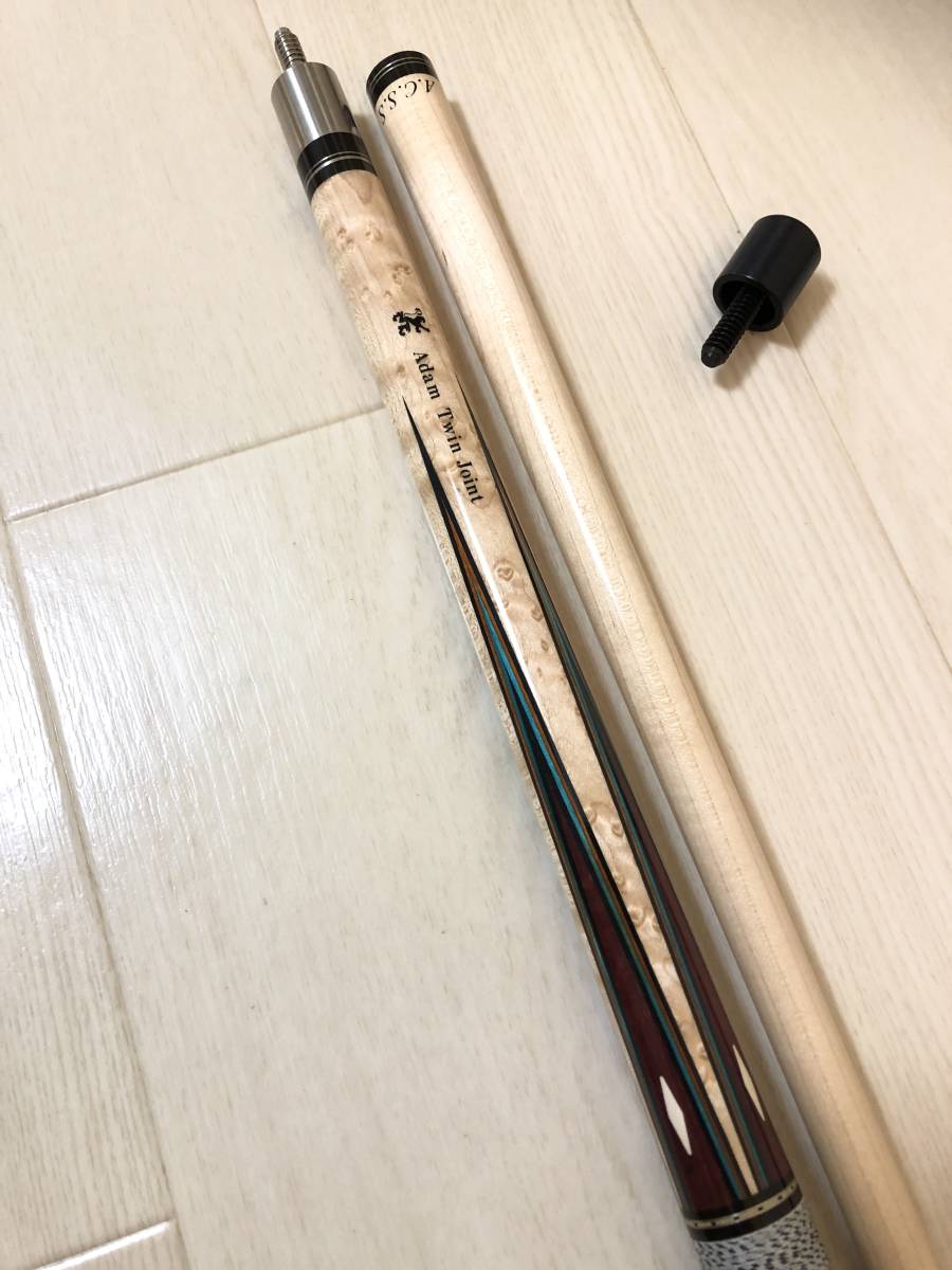 Adam Twin Joint アダム 4剣本ハギ ◇◇ADAM cue（アダム）Twin joint ◇