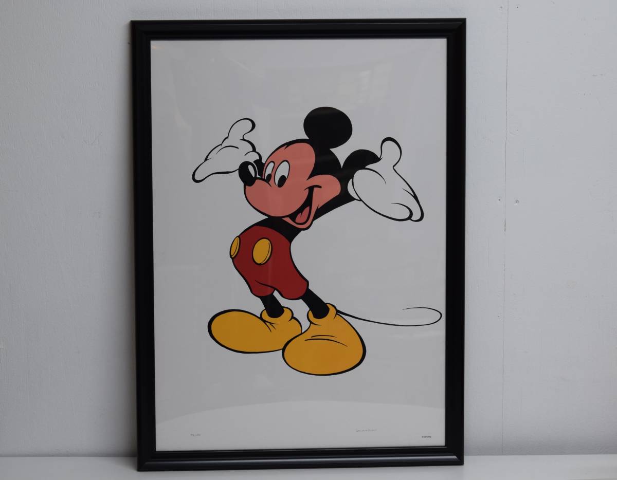 ディズニー Sowa＆Reiser社製のミッキー シルクスクリーン リトグラフ