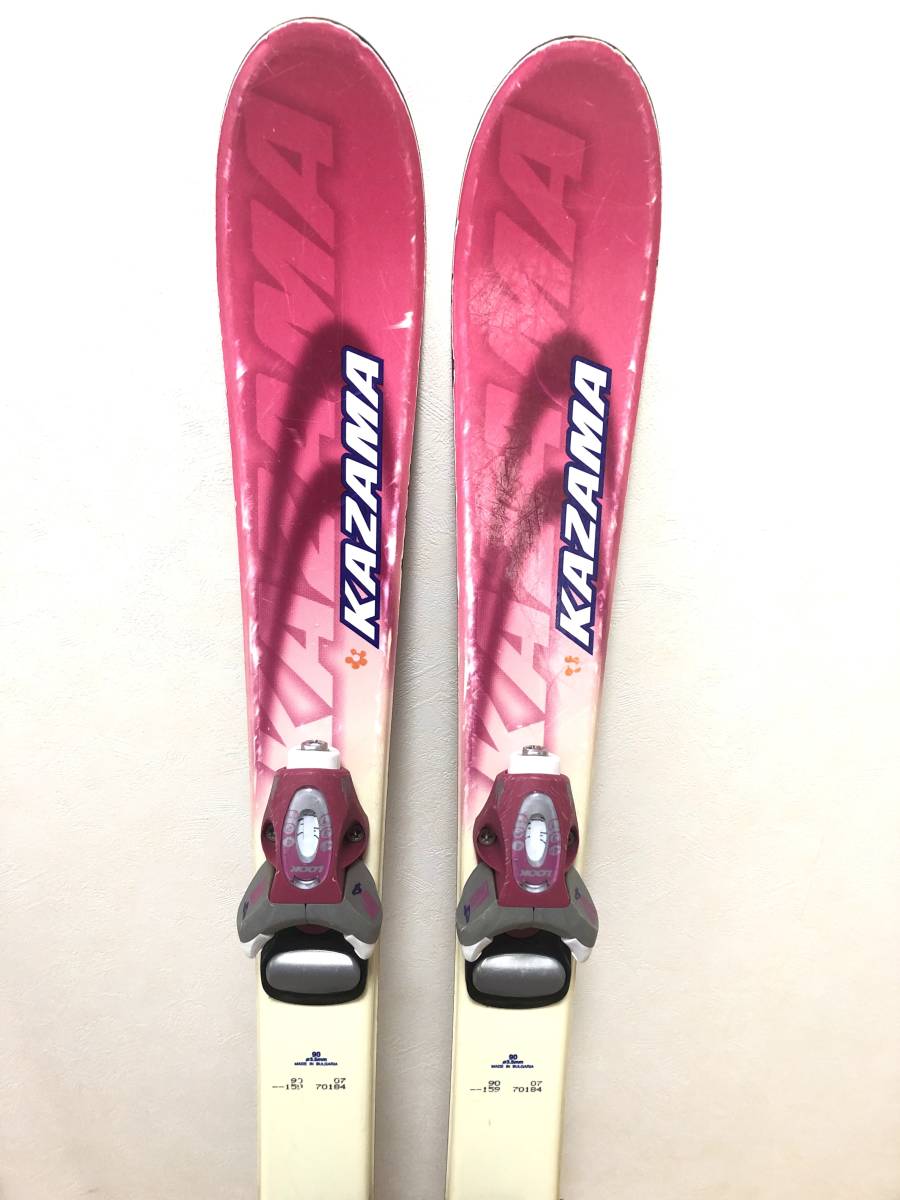 KAZAMAスキー板とNORDICAのブーツとストックセット KAZAMAスキー板と