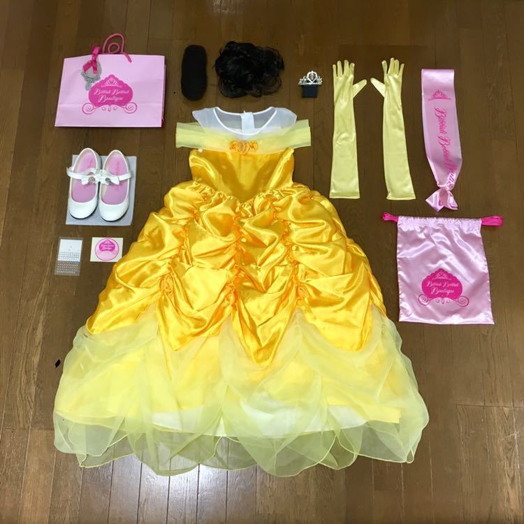 Disney ビビディバビィデブティック ベル衣装100cm 1日使用100cm