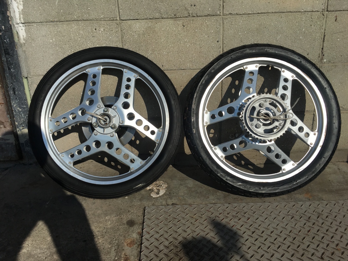 中古 MBX50 純正 ホイール 前後 セット MBX50 ホイールセット mbx50