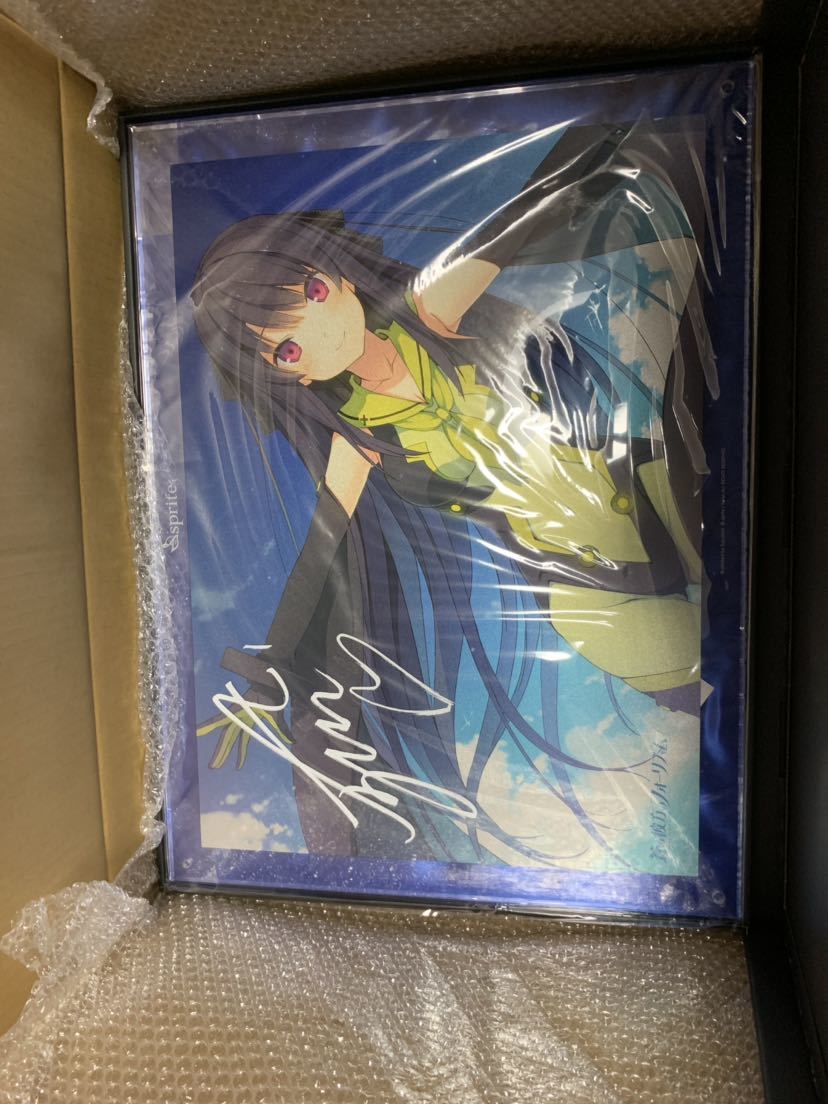 JPGOODBUY。激レア！鳶沢みさき声優直筆サイン色紙 蒼の JPGOODBUY。激