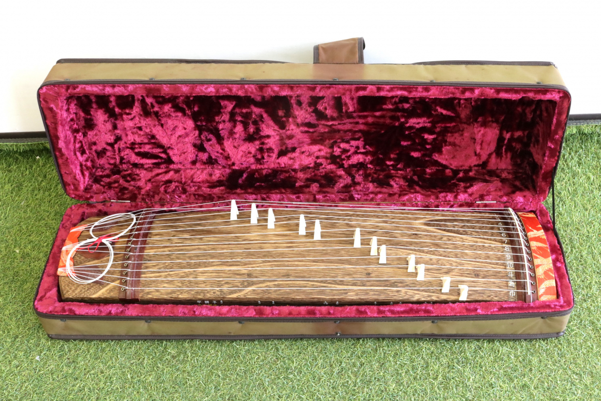 文化琴 羽衣 ハードケース付き ZENON文化箏 ハードケース付き 全音 琴