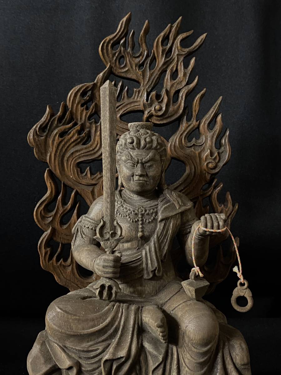 極上品 仏教工芸品 一刀彫 総ケヤキ材 福神 恵比寿 大黒 【公式通販】