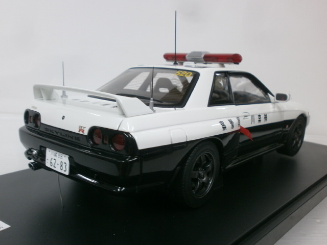 1/18 オートアート 日産 R32 スカイライン GT-R 茨城県警 パトカー 1