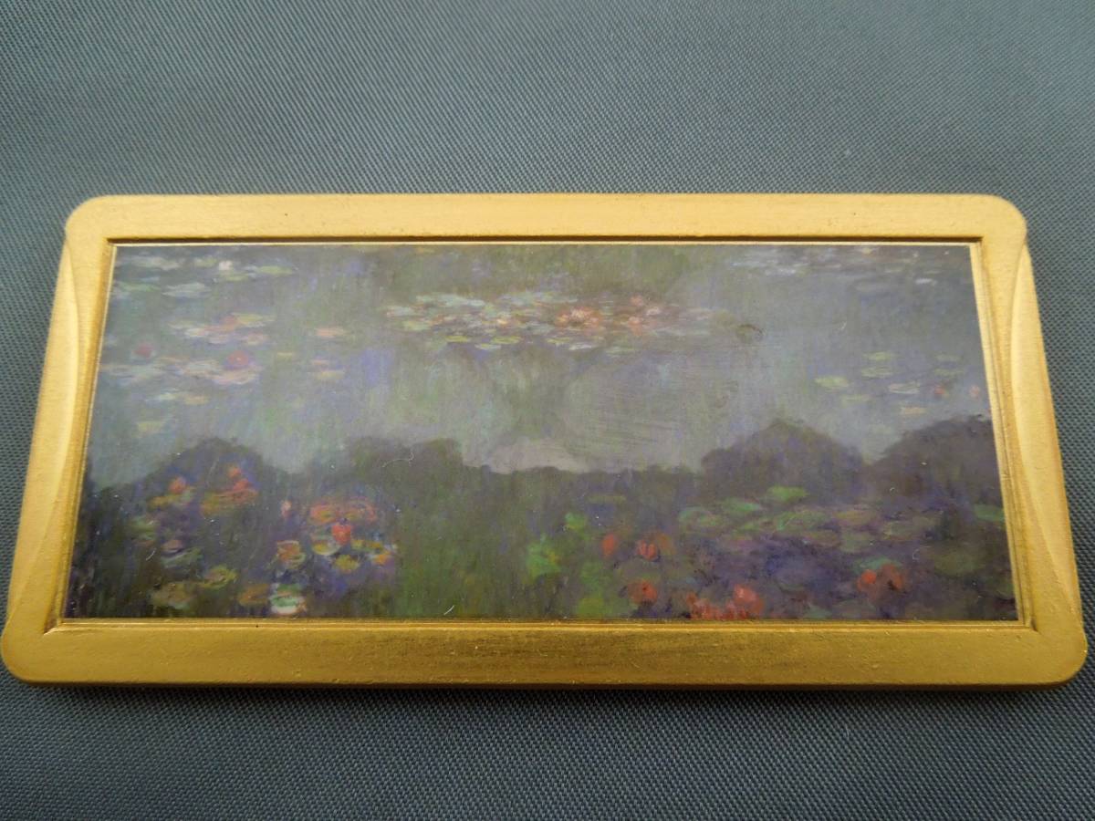 クロード・モネ 睡蓮の池 ミニチュアキャンバス 【公式通販】