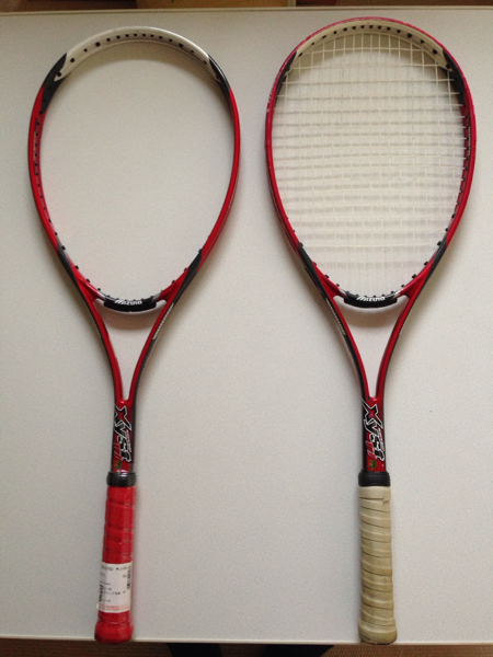 Xyst T1 テニスラケット レッド Mizuno ミズノxyst T1 軟式テニス