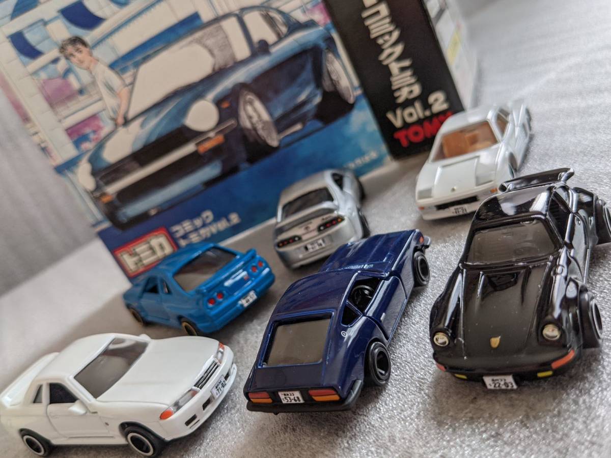 コミックトミカvol.2 湾岸ミッドナイト 6台セット Amazon | トミカ