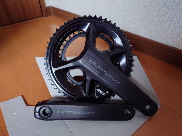 fc-r8000 両足 パワーメーター クランク172.5mm レビュー】SIGEYI AXO