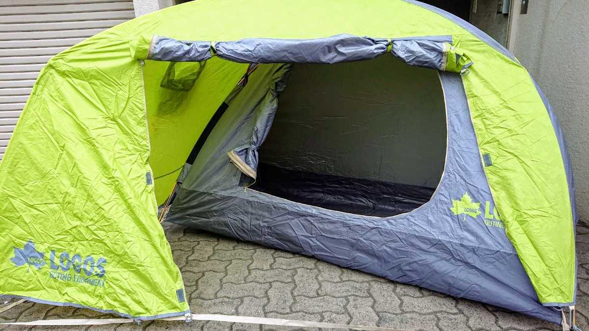 ほぼ未使用】LOGOS C-Tour プレミアムソロトレックドーム-Z 完備 ほぼ