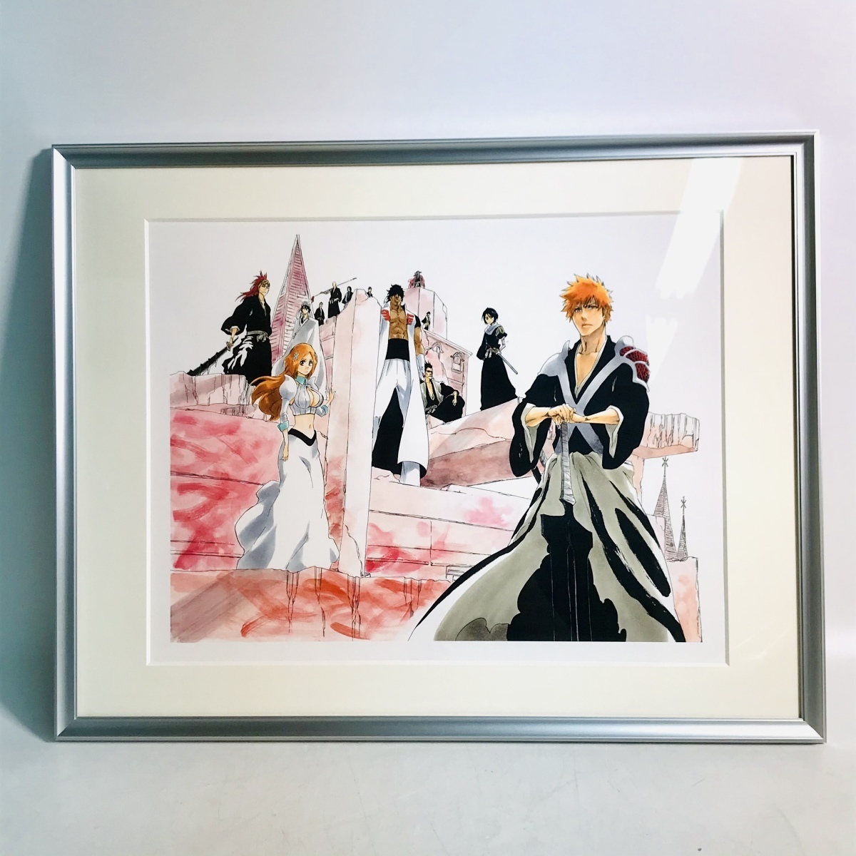 BLEACH EX. 額装高精細複製原画 No.3 Amazon.co.jp: BLEACH 原画展 額装高精細複製原画 NO.4 BA4 井上織姫