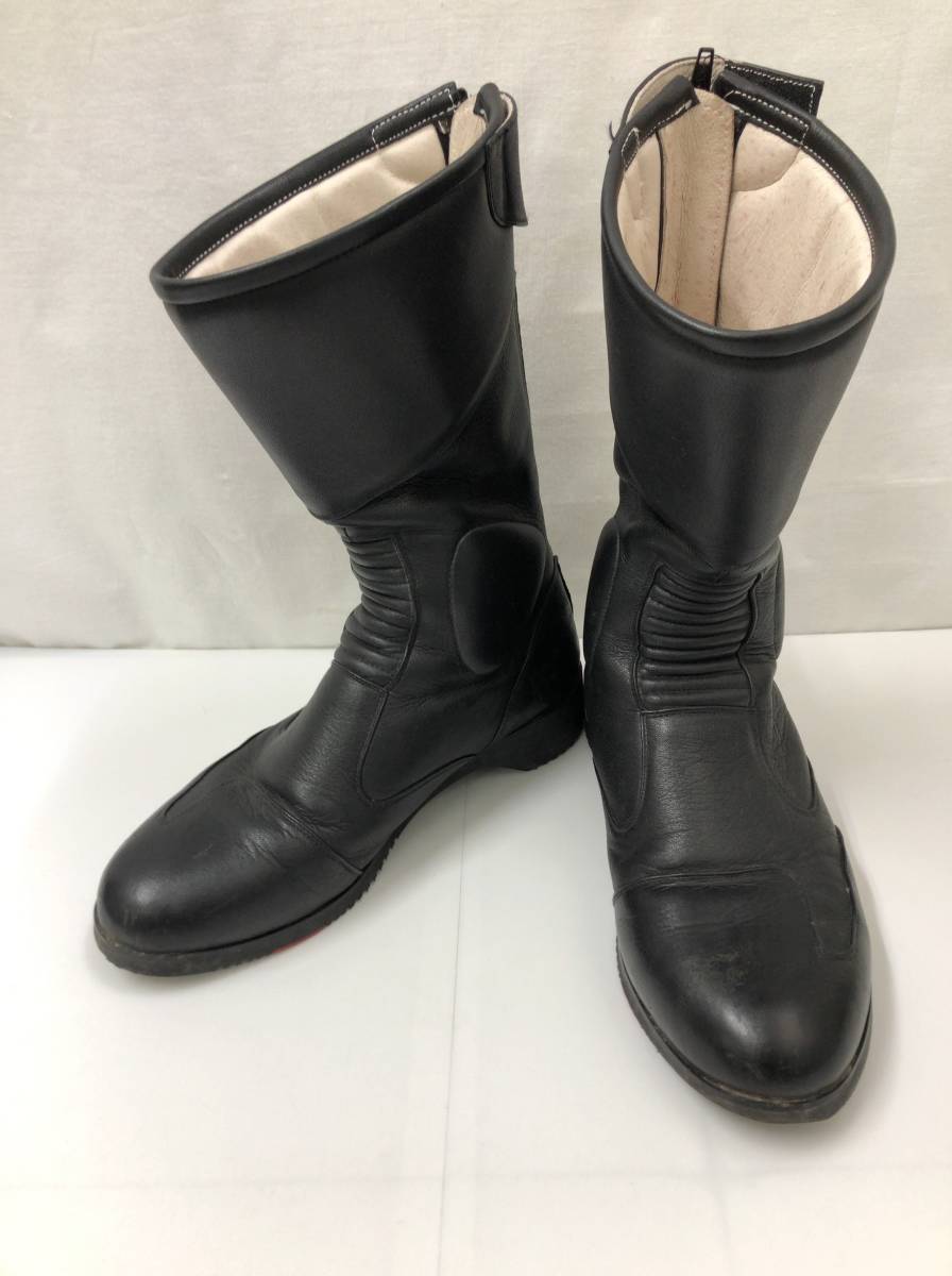 南海部品] NANKAI バイク用 ツアラーブーツ 特攻ブーツ ブラック NTB