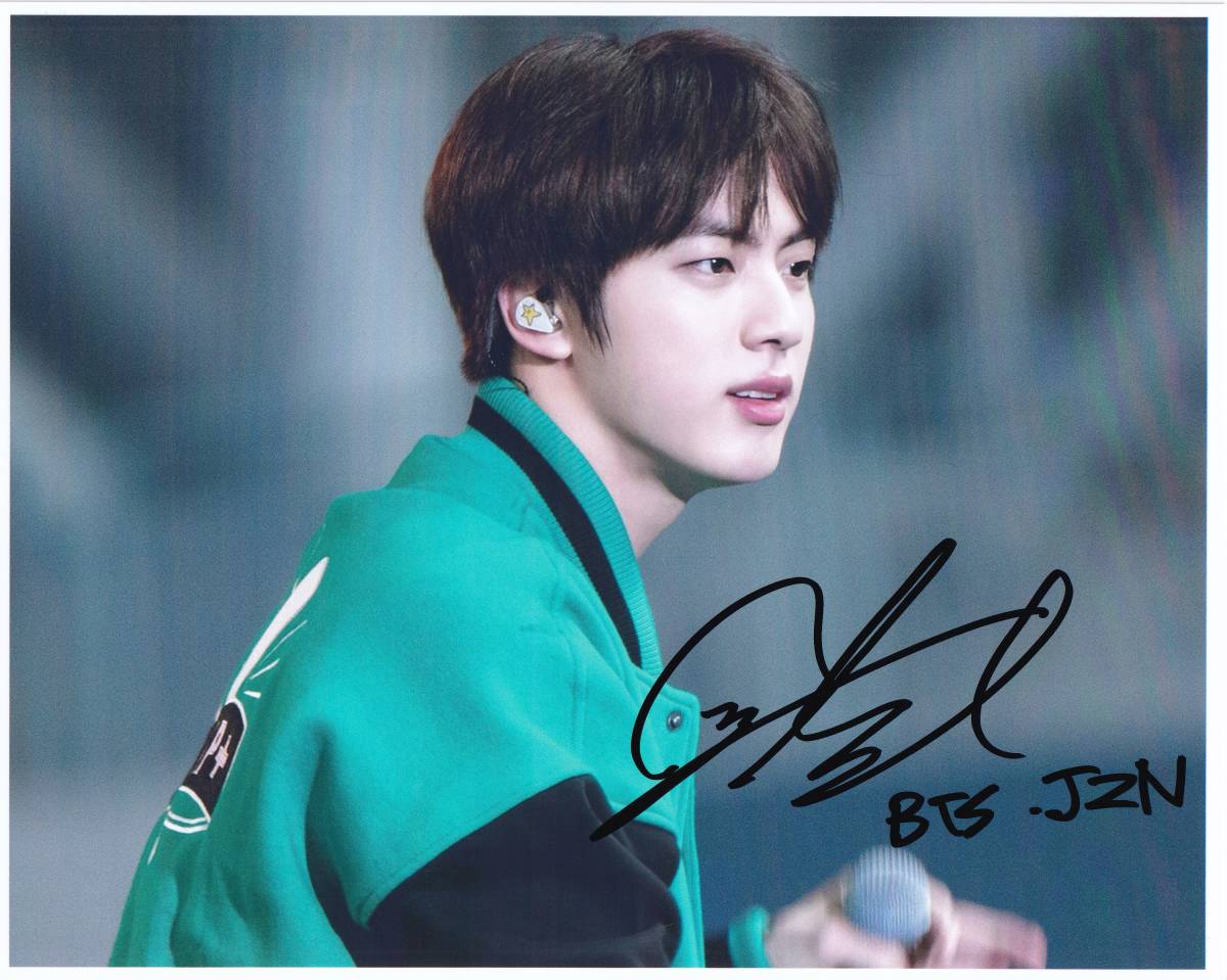 BTS ユンギ SUGA 中国サイン会 直筆 手渡しフォト サノク