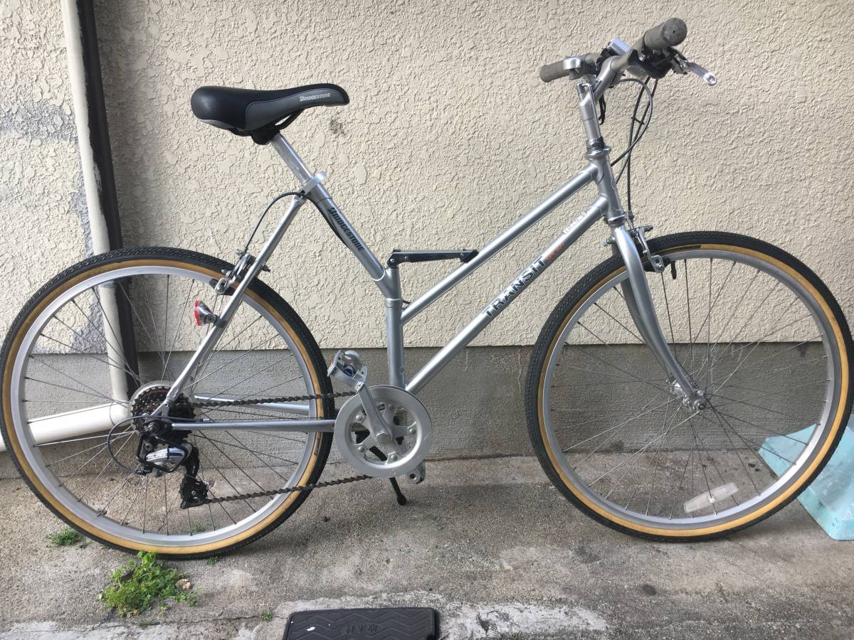 ブリヂストン トランジットスポーツG26 折りたたみ自転車 ブルー 要