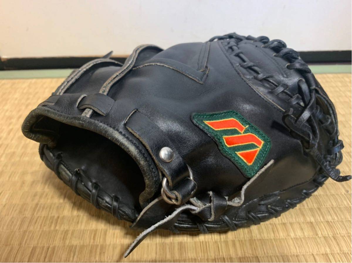 良型即戦力】ミズノビューリーグ軟式キャッチャーミット 天然皮革製