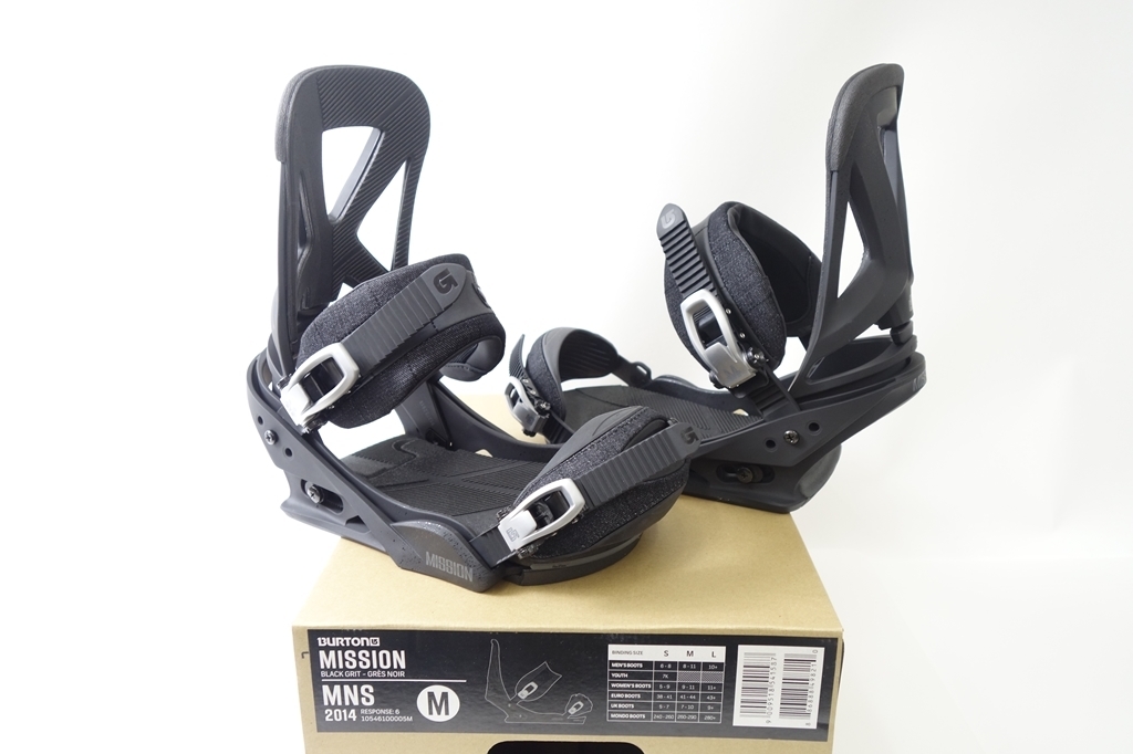 burton mission mサイズ ウイング付き 美品 即決送料込 バートン