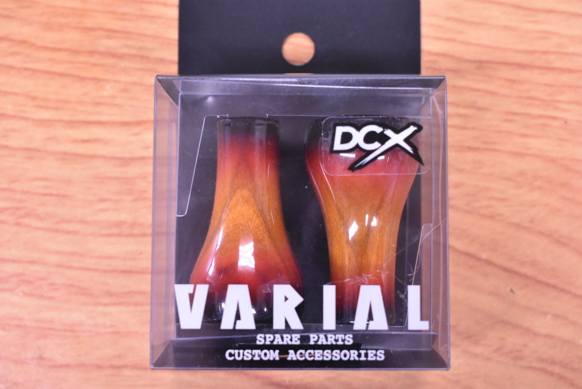 DRT バリアルハンドル ノブ DCXウッド DCX VARIAL Checkered WOOD KNOB