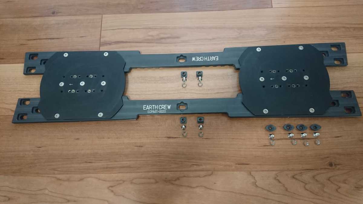 EARTHCREW PLATE ECP84T-1B 天板穴加工有り アースクループレート