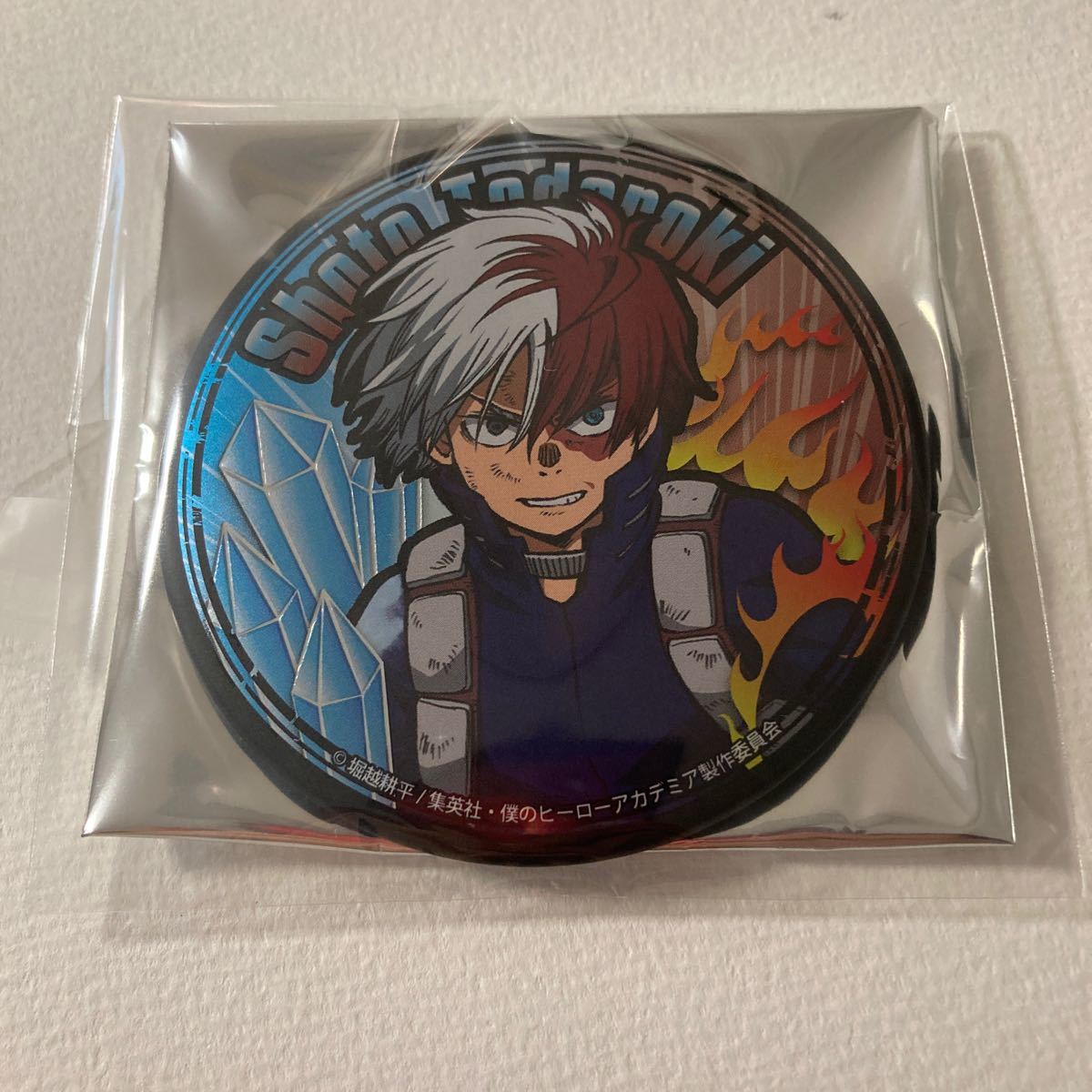 ヒロアカ 轟焦凍 浮世絵 缶バッジ 100点 ヒロアカ 轟焦凍 浮世絵 缶バッジ