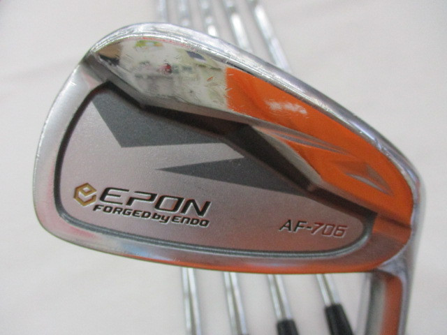 AF-706｜エポン｜アイアンセット｜Ks TOUR LIGHT（リシャフト）｜中古