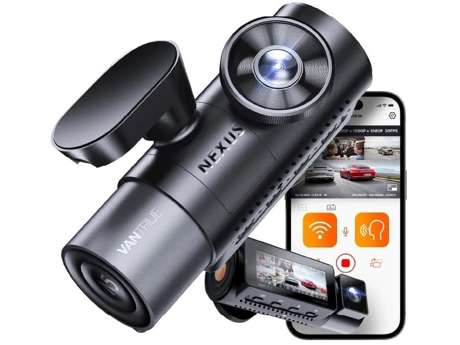 4つのカメラで全方位録画！次世代ドライブレコーダー「VANTRUE N5