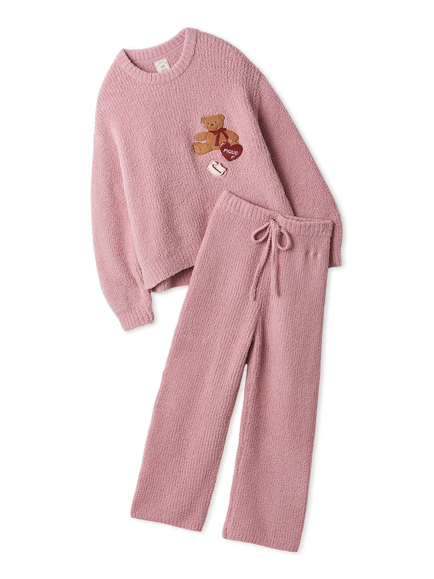 ONLINE限定】ベビモコベアさがらプルオーバー＆ロングパンツセット