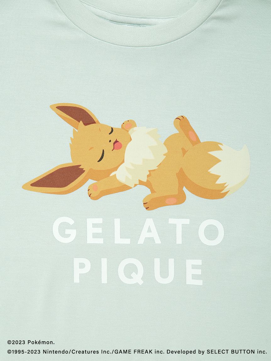 ポケモンスリープ】【キッズ】接触冷感プリントTシャツ＆ショート