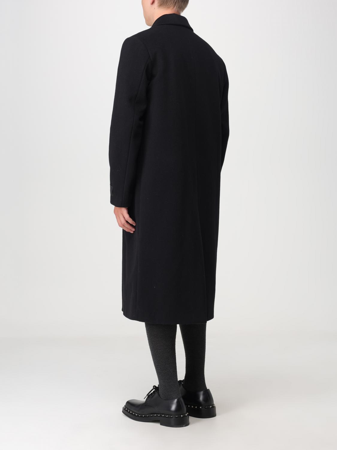 Valentino コート メンズ - ブラック | 3V3CA4347TU | GIGLIO.COM