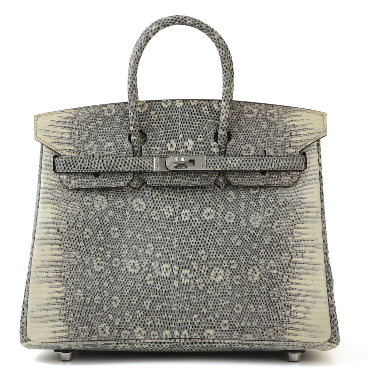 Brand New ( Rank N ) HERMÈS Birkin 25 Gris Meyer (0L) Togo