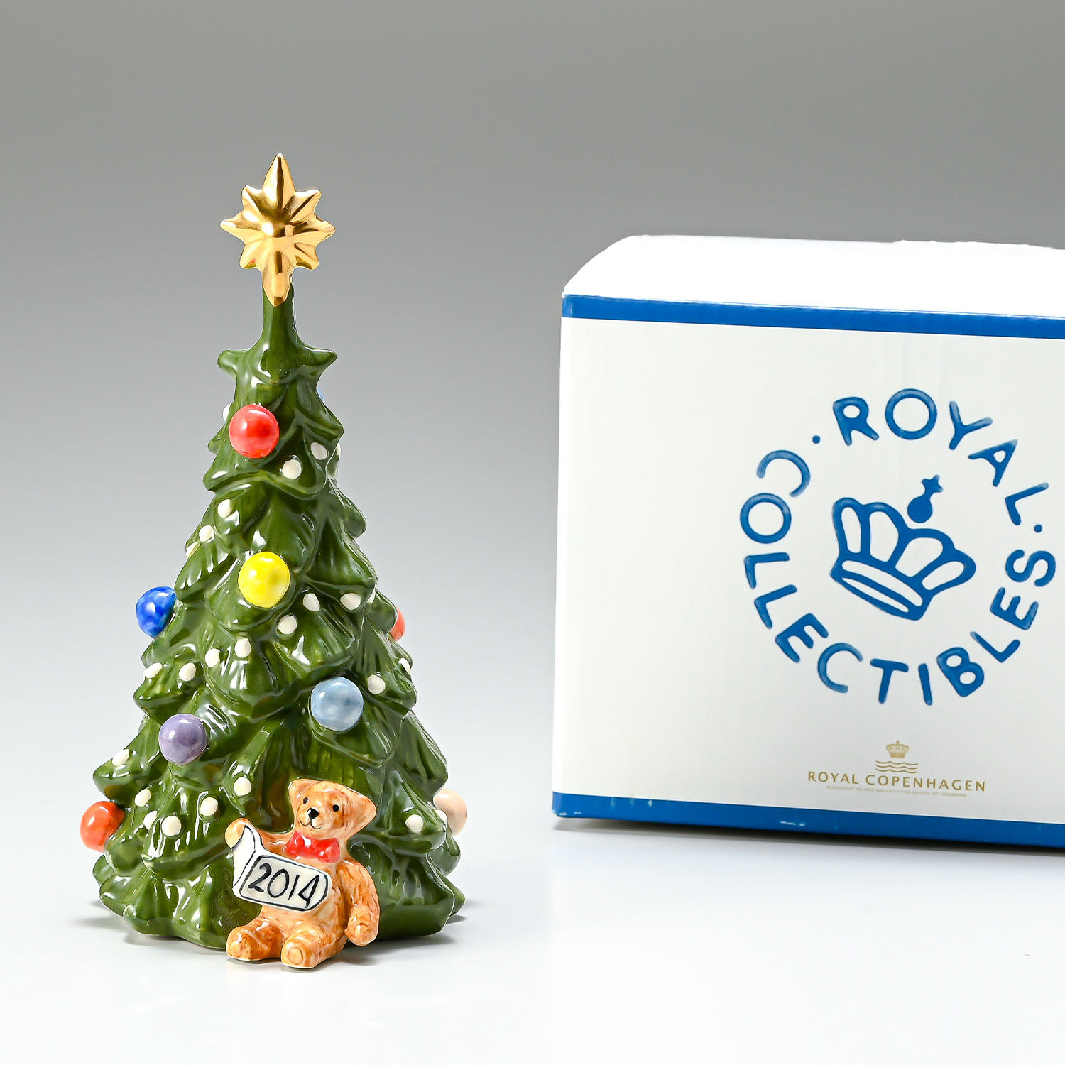 ロイヤルコペンハーゲン クリスマスツリー フィギュア 2014年度限定