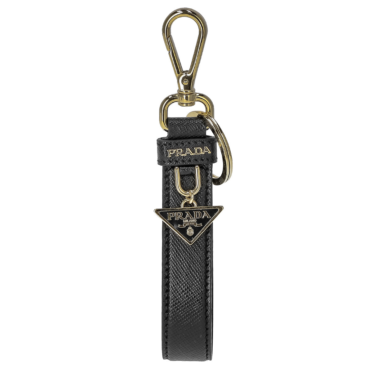 プラダ PRADA キーリング キーホルダー サフィアーノレザー