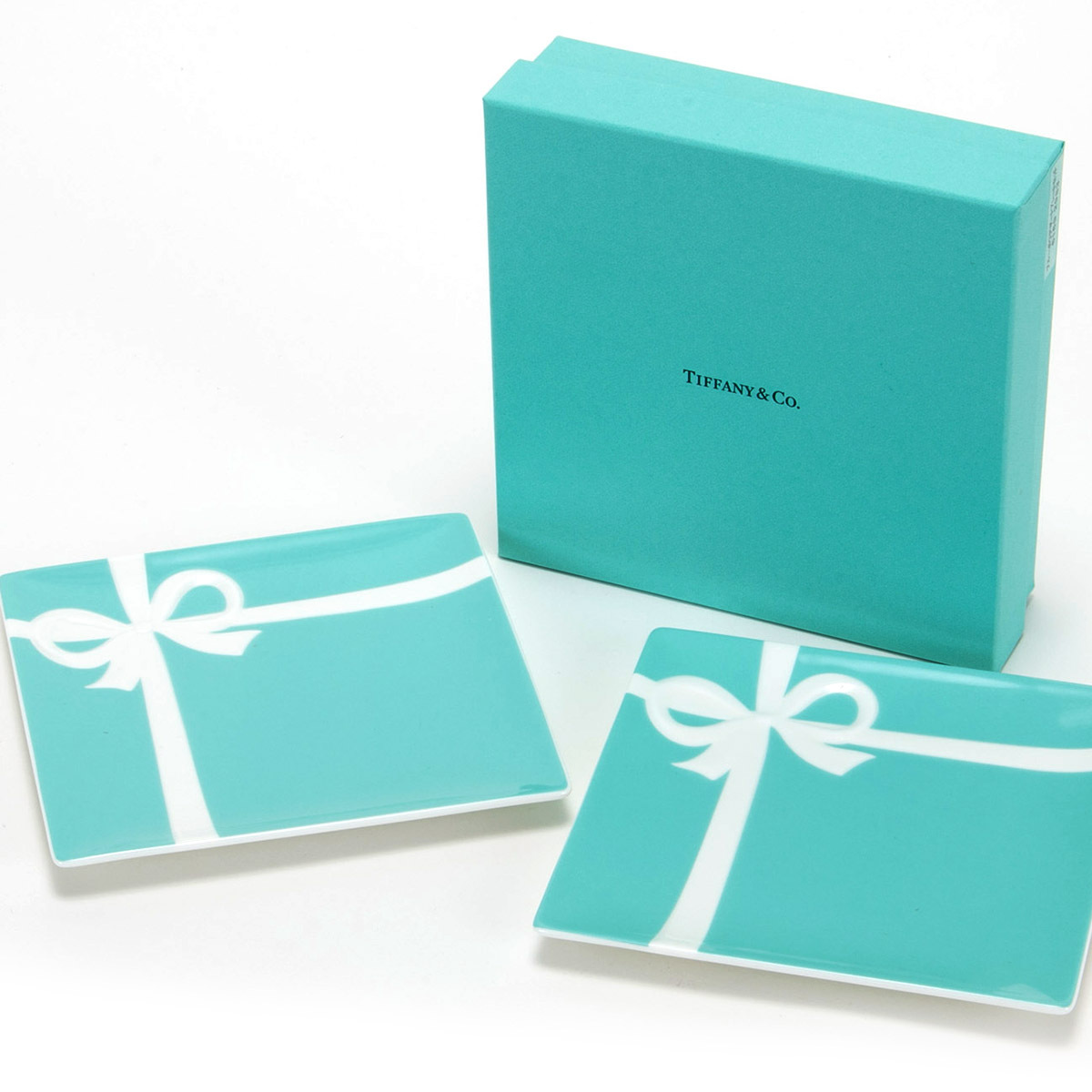 訳アリ・返品不可】ティファニー TIFFANY＆Co ブルー ボウ デザート