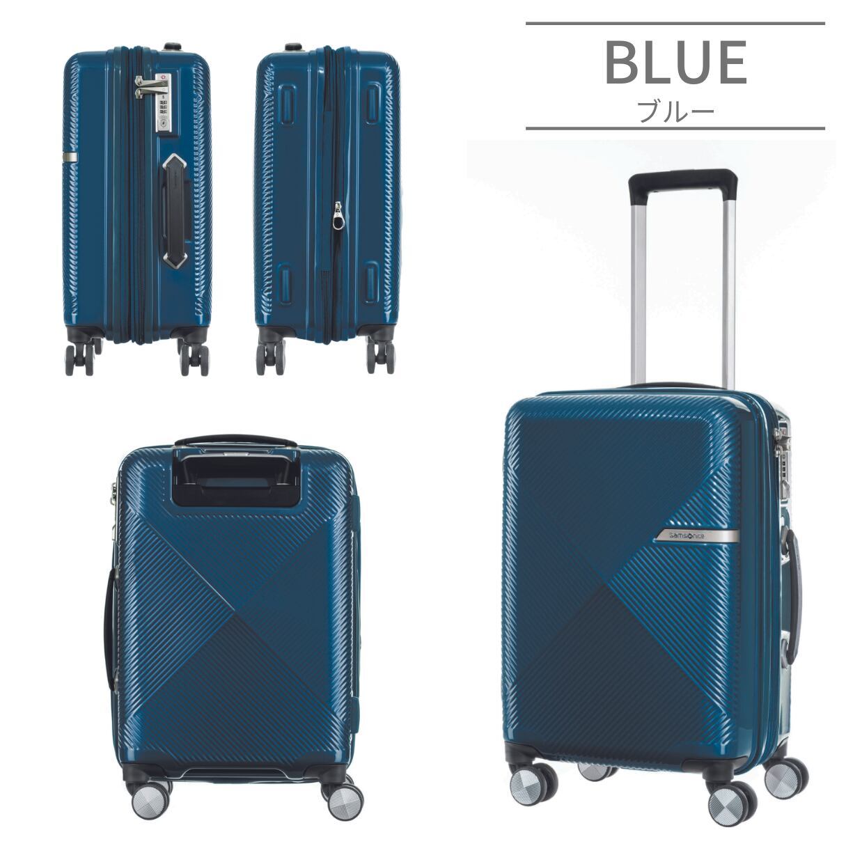 SAMSONITE＞VOLANT SPINNER 55cm EXP スーツケース （サムソナイト