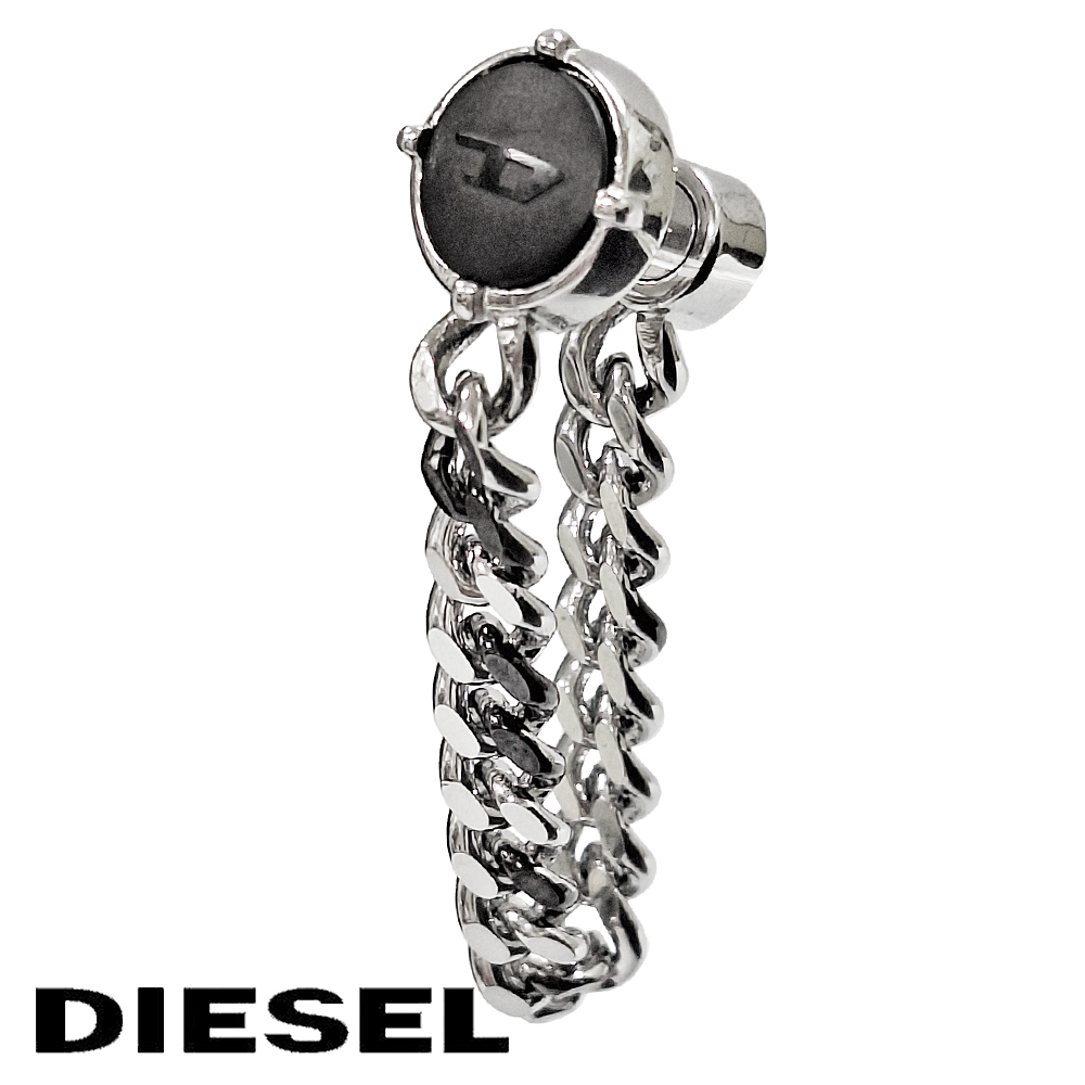 DIESEL ディーゼル メンズ 片耳用 ピアス DX1500931 ブラック