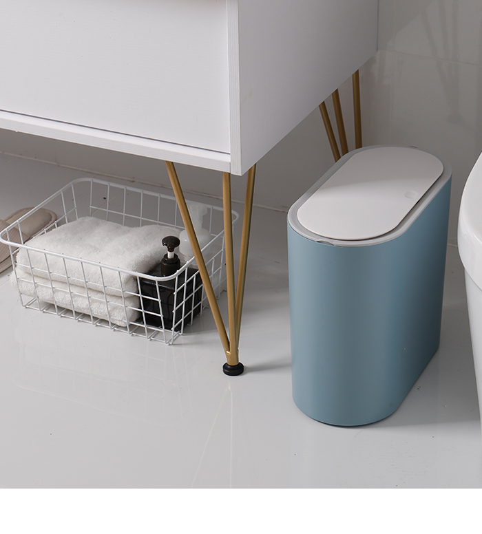 ゴミ箱 ふた付き スリム 8L ごみ箱 ミニ 袋 見えない 中身 小さい