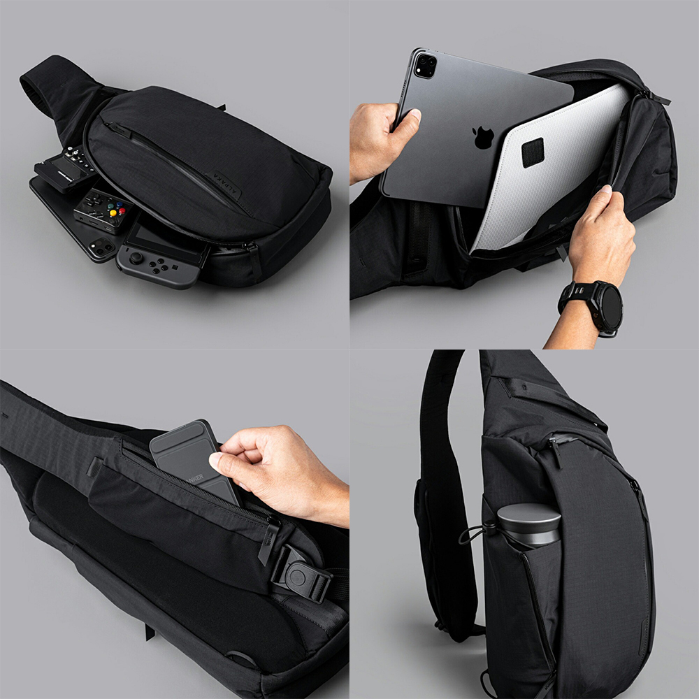 未使用級】 ALPAKA METRO CROSSBODY ボディバッグ 黒 ALPAKA 最大51% 1