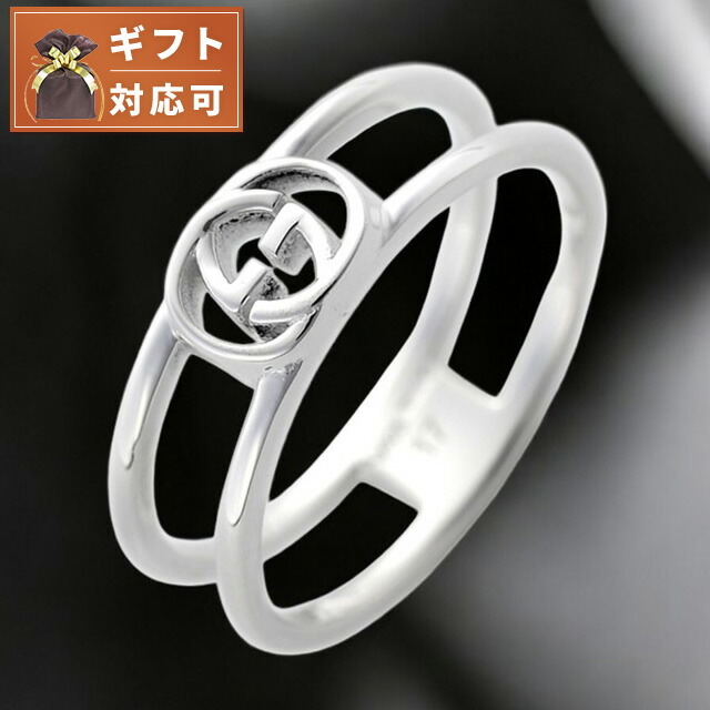 GUCCI グッチ インターロッキングGリングsilver ring 21グッチ